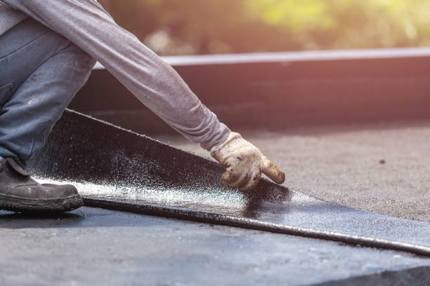 Professional Crawl Space Encapsulation technician working in Lowell, MI